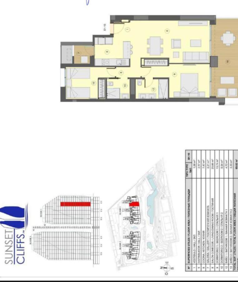 Apartment Sunset Cliffs Poniente Бенидорм Экстерьер фото